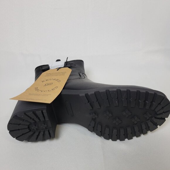 Frye and Co. Women's 10 Addison Black Ankle Chelea Boots NEW Vegan Boho Festival - Picture 5 of 8